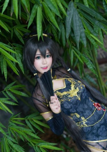 【授权】VOCALOID 金丝雀洛天依cos