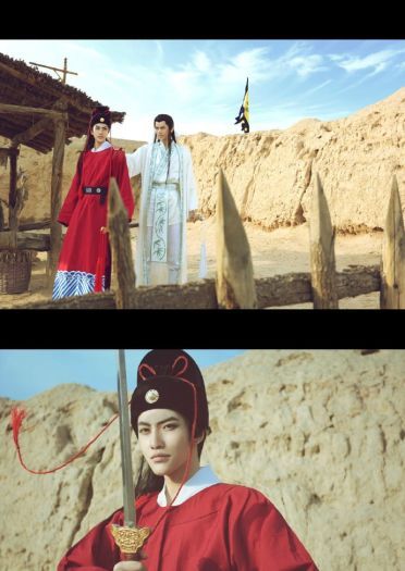 【授权】七侠五义 展昭&白玉堂 cos