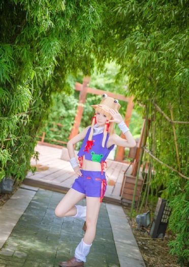 东方projec 泄矢诹访子cos