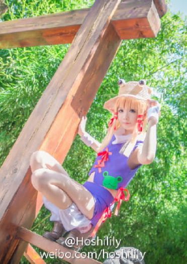 东方projec 泄矢诹访子cos