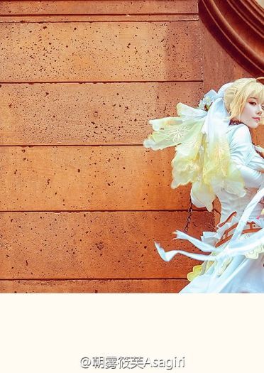 【授权】Fate/EXTRA 尼禄花嫁cos