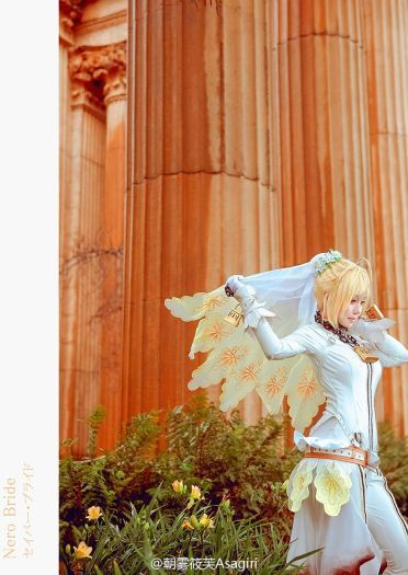 【授权】Fate/EXTRA 尼禄花嫁cos