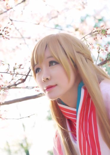 【授权】刀剑神域 亚丝娜新春和服cos