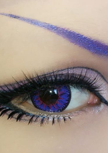 【cos妆教程】VOCALOID龙啼茄子 眼妆教程