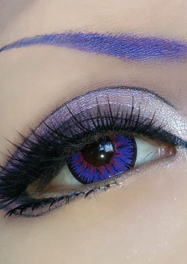 【cos妆教程】VOCALOID龙啼茄子 眼妆教程