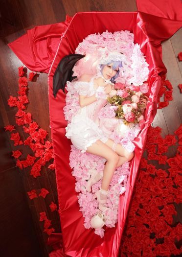 东方project 吸血鬼大小姐 蕾米莉亚‧斯卡雷特cos