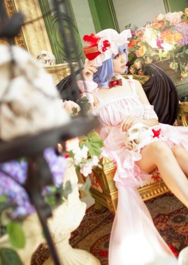 东方project 吸血鬼大小姐 蕾米莉亚‧斯卡雷特cos