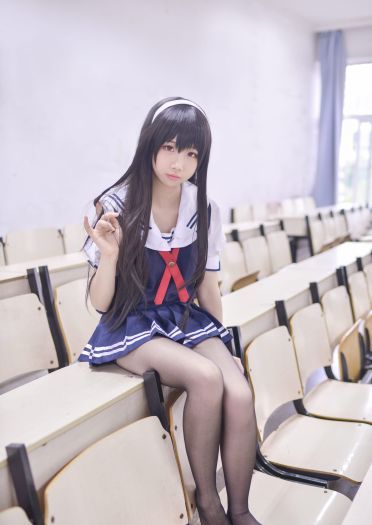 【授权】COS正片--《路人女主的养成方法》霞之丘诗羽