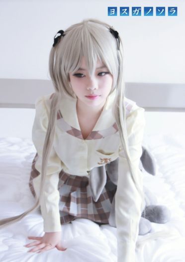 黑丝制服 穹妹诱惑 缘之空 春日野穹cos