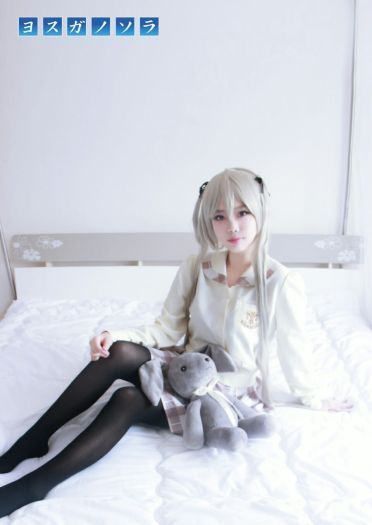 黑丝制服 穹妹诱惑 缘之空 春日野穹cos