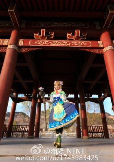 【授权】lovelive 小泉花阳 福神觉醒cos