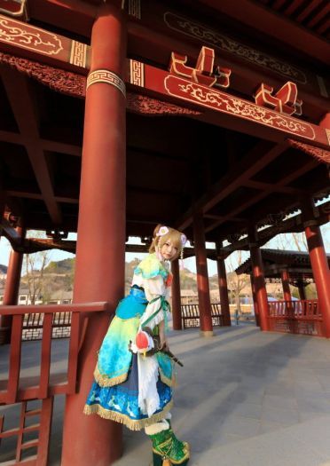 【授权】lovelive 小泉花阳 福神觉醒cos