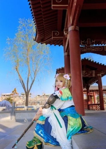 【授权】lovelive 小泉花阳 福神觉醒cos