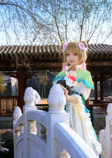 【授权】lovelive 小泉花阳 福神觉醒cos