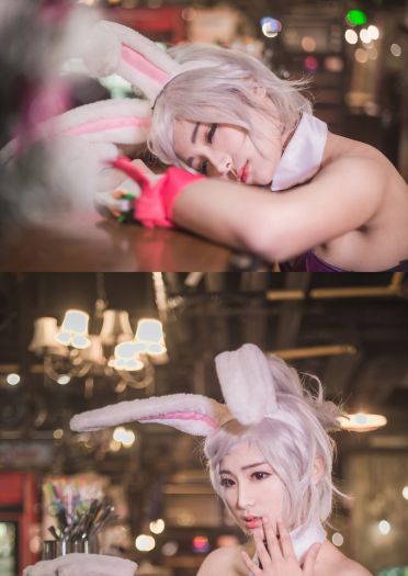 【授权】英雄联盟 放逐之刃 兔女郎瑞文cos