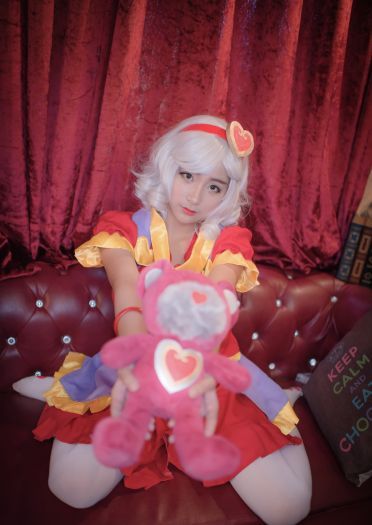 【授权】英雄联盟 情人节皮肤安妮 cos