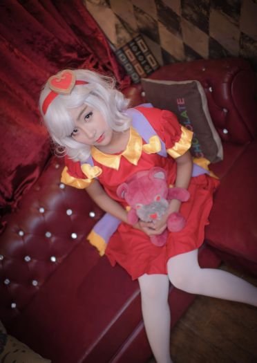 【授权】英雄联盟 情人节皮肤安妮 cos