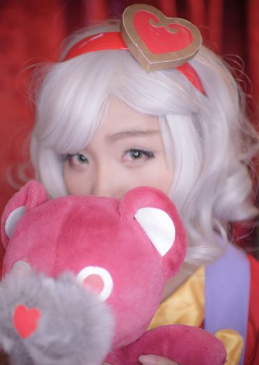 【授权】英雄联盟 情人节皮肤安妮 cos