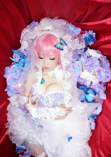 东方project 西行寺幽幽子cos