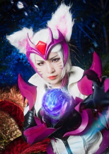 英雄联盟 勇者阿狸cos 我们来找点真正乐子吧~