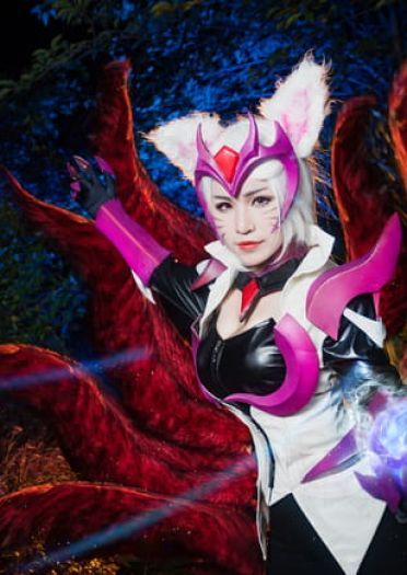 英雄联盟 勇者阿狸cos 我们来找点真正乐子吧~