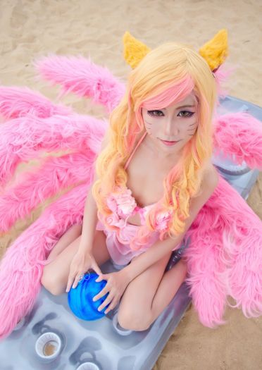 【授权】LOL英雄联盟 九尾妖狐阿狸cos