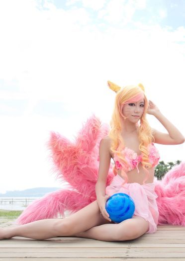 【授权】LOL英雄联盟 九尾妖狐阿狸cos