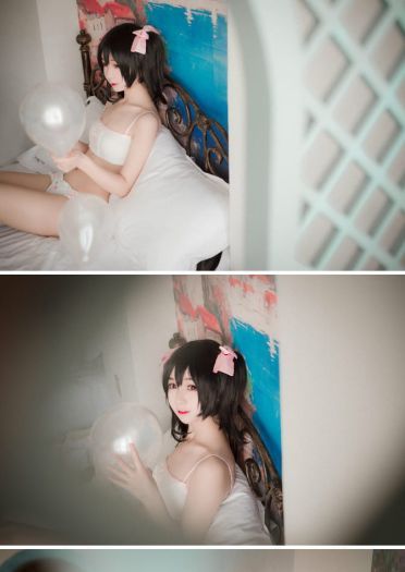 胸部神还原！lovelive失泽妮可内衣同人cos