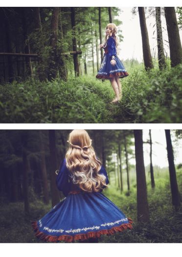 【授权】Lolita私影 夕阳下木精灵的战歌