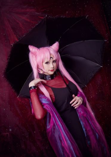 美少女战士 黑暗淑女小小兔cos