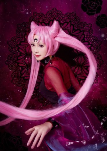 美少女战士 黑暗淑女小小兔cos