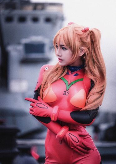 新世纪福音战士 明日香战斗服 cos