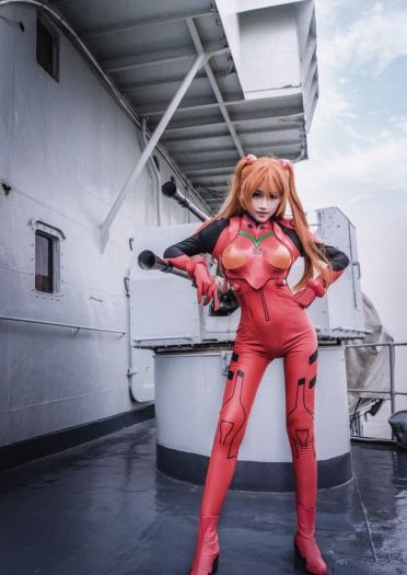 新世纪福音战士 明日香战斗服 cos