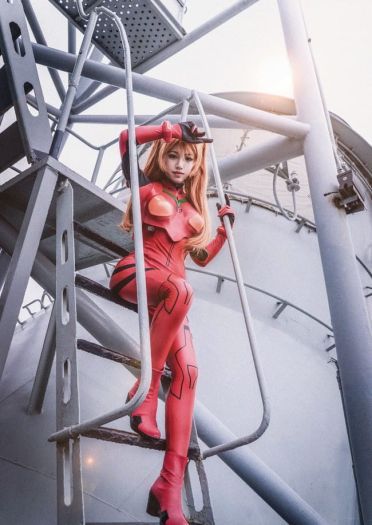 新世纪福音战士 明日香战斗服 cos