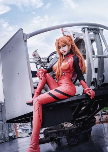 新世纪福音战士 明日香战斗服 cos