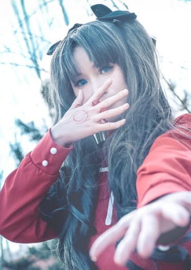 魔法少女伊莉雅/Fate 远坂凛cos