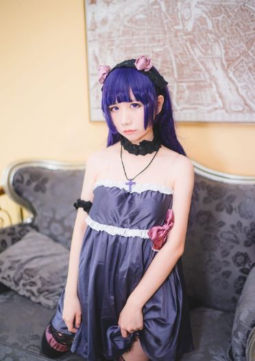 【授权】绝对领域 诱人黑猫 五更琉璃cos