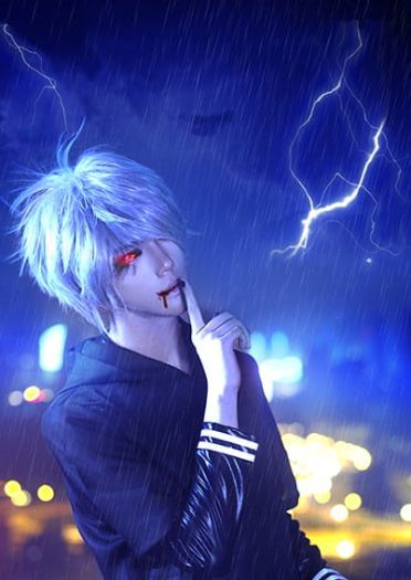 【授权】金木研cos正片 男神请收下我的膝盖！