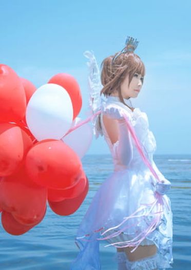 【授权】魔卡少女樱 木之本樱婚纱verきのもとさくらcos