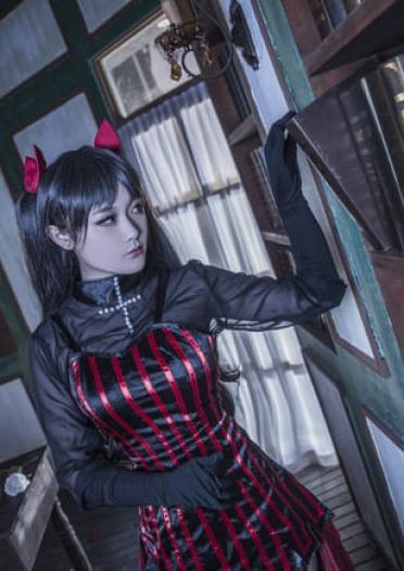 Fate 远坂凛黑化.ver COS