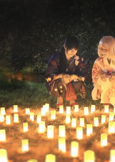 【授权】境界的彼方 栗山未来&名濑美月 和服版cos