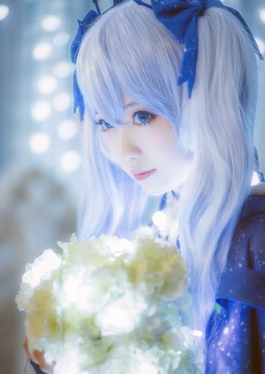 【授权】VOCALOID初音未来 冬の夜COS