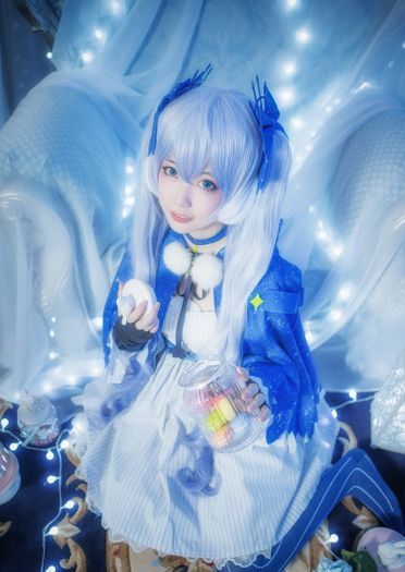 【授权】VOCALOID初音未来 冬の夜COS