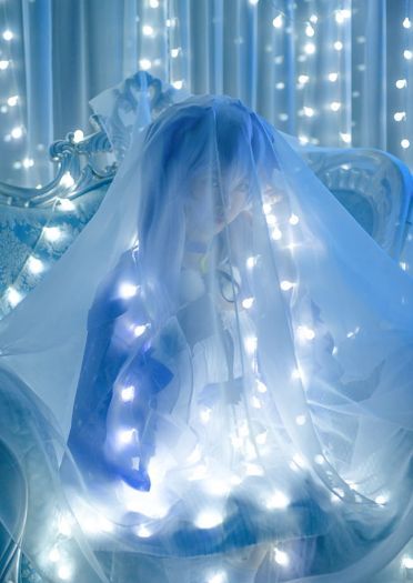 【授权】VOCALOID初音未来 冬の夜COS