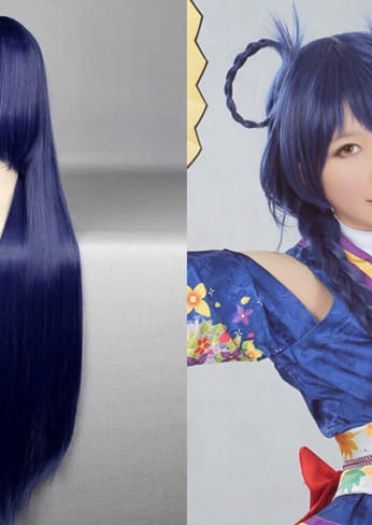 lovelive剧场版园田海未 假发造型教程