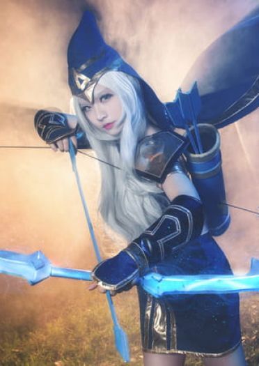 【授权】英雄联盟 寒冰射手 艾希COS