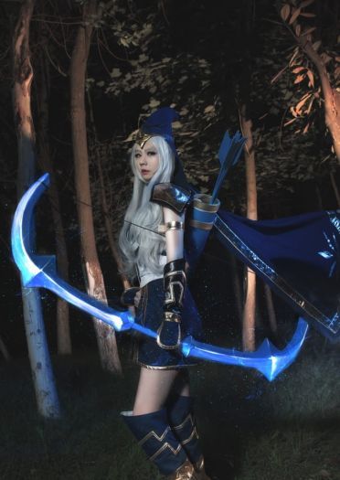 【授权】英雄联盟 寒冰射手 艾希COS