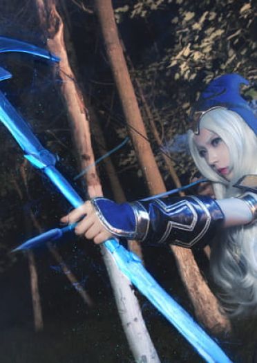 【授权】英雄联盟 寒冰射手 艾希COS