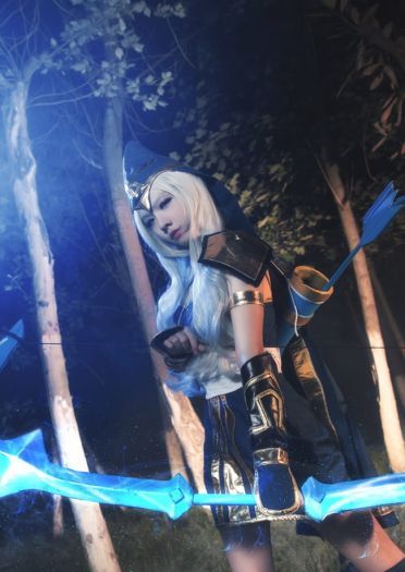 【授权】英雄联盟 寒冰射手 艾希COS