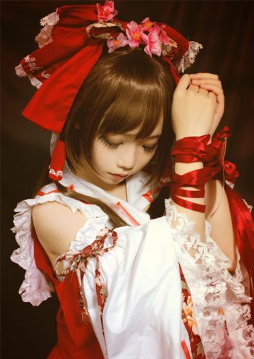 东方Project  永遠の巫女 博丽灵梦cos